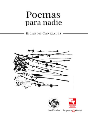 cover image of Poemas para nadie